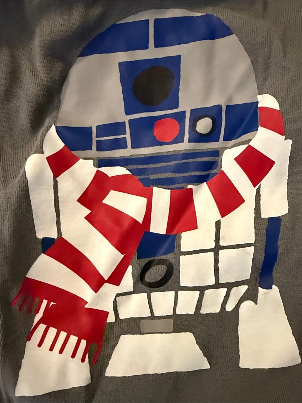 Hanna Andersson/Star Wars Kids Gray R2-D2 Holiday Pajama Set